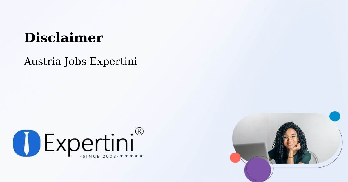 Disclaimer – Bernstein - Austria Jobs Expertini